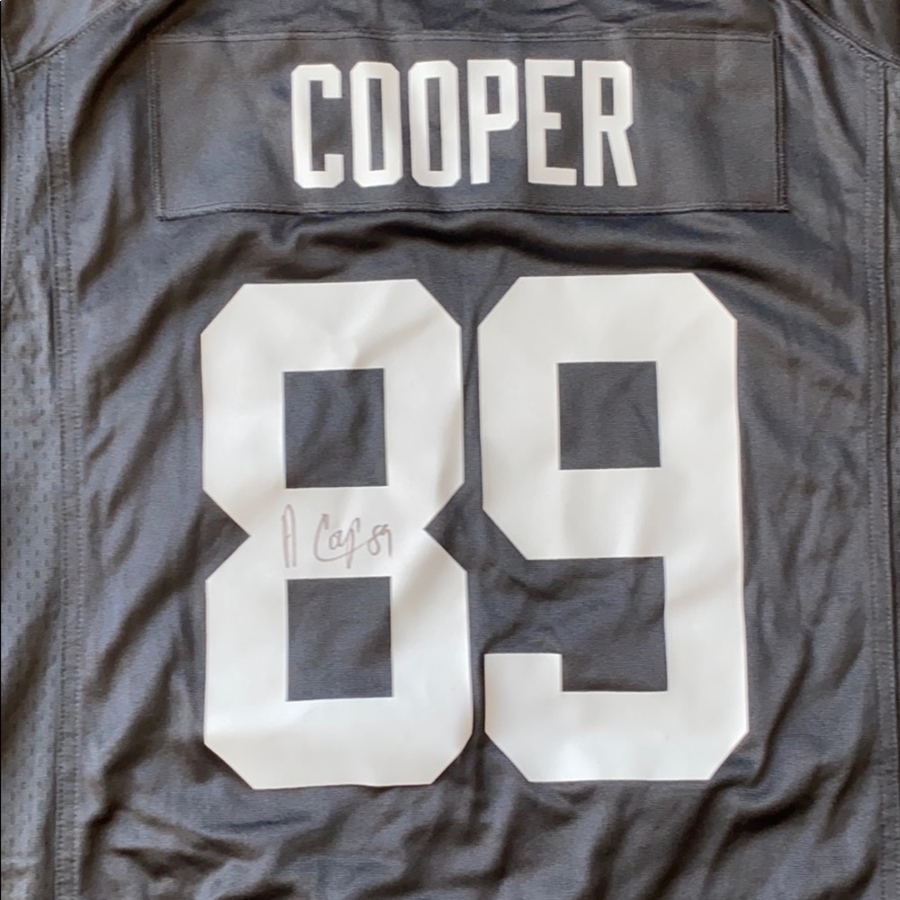 SIGNED Amari Cooper Raiders Jersey